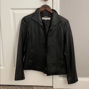 Wilson’s Leather Ladies Black Leather Jacket XS